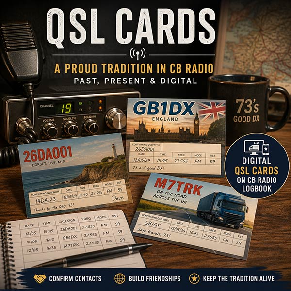 What Are QSL Cards? The Tradition That Still Connects CB Radio Operators Today